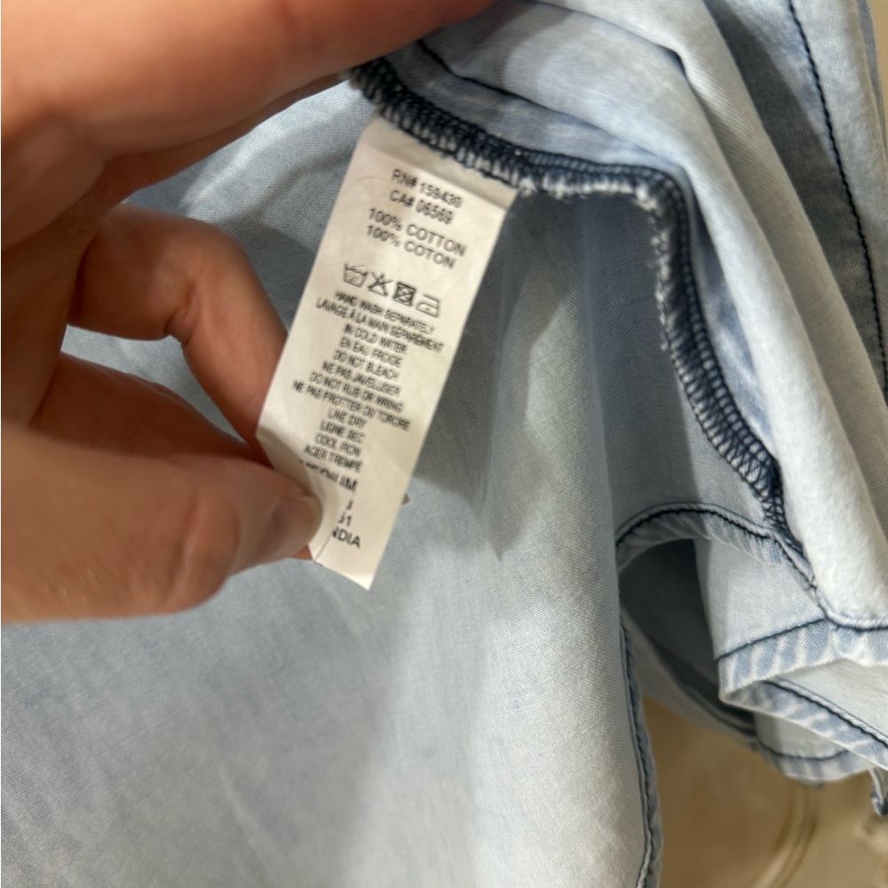 Elan denim blouse - Picture 9 of 15